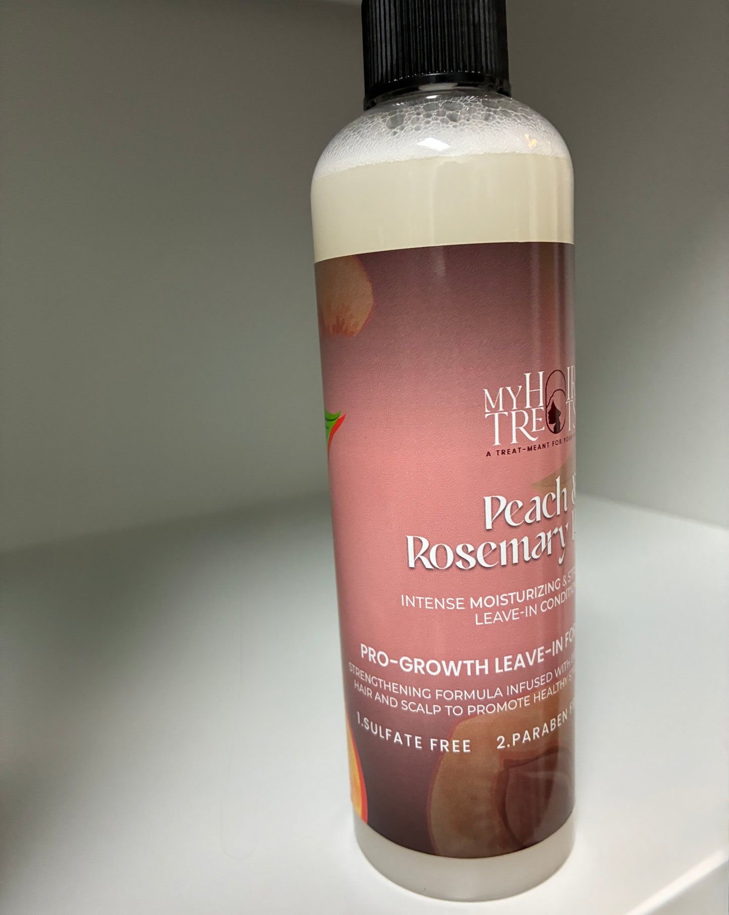 Peach & Rosemary Blend Leave in Moisturizing Spray