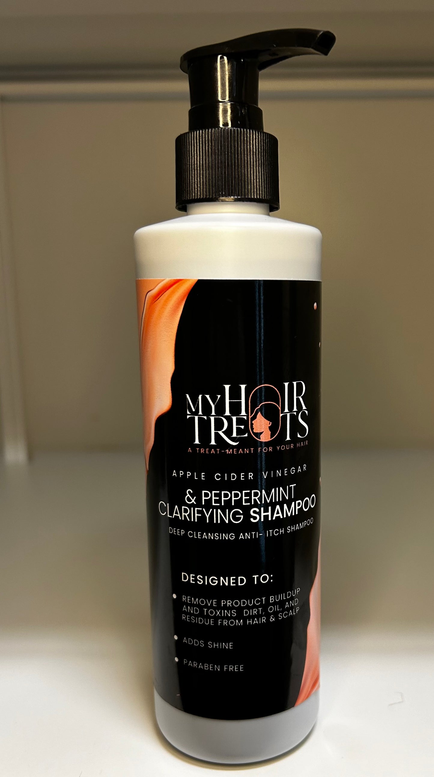Apple Cider Vinegar & Peppermint Clarifying Shampoo