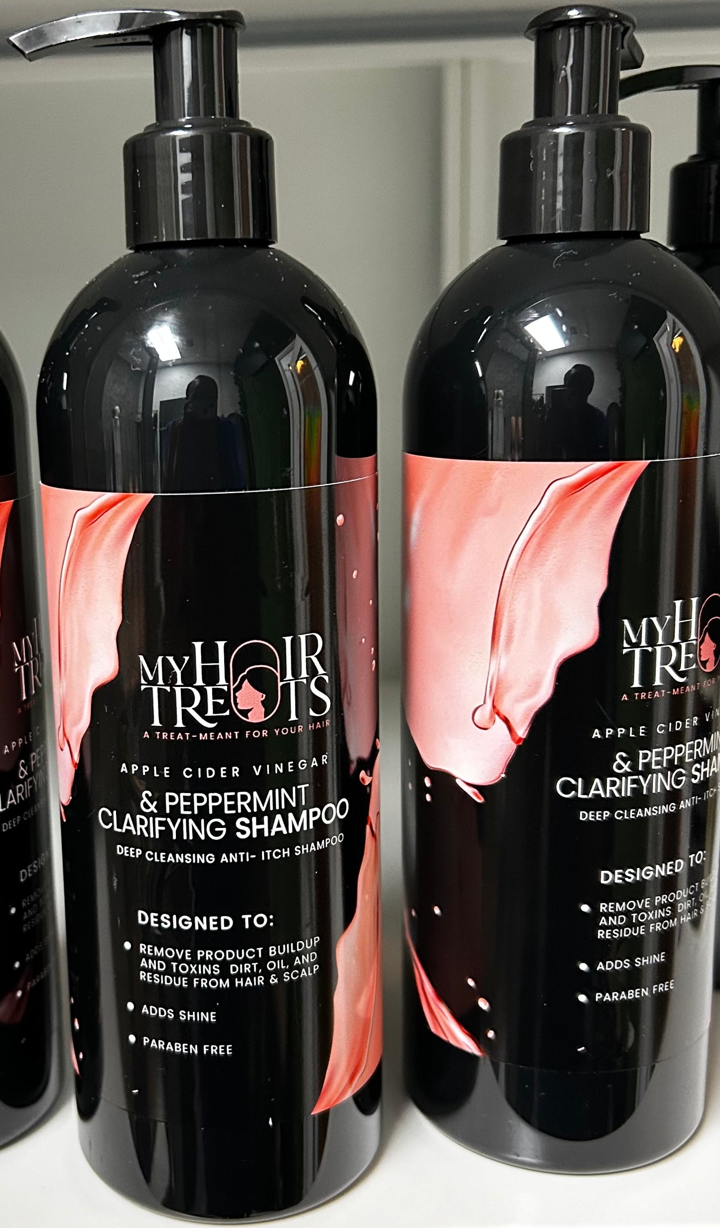 Apple Cider Vinegar & Peppermint Clarifying Shampoo